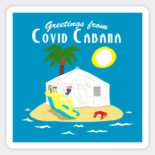 Covid Cabana Magnet